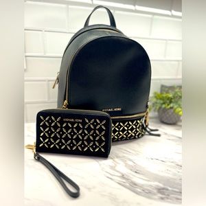 Michael Kors Backpack & Wristlet